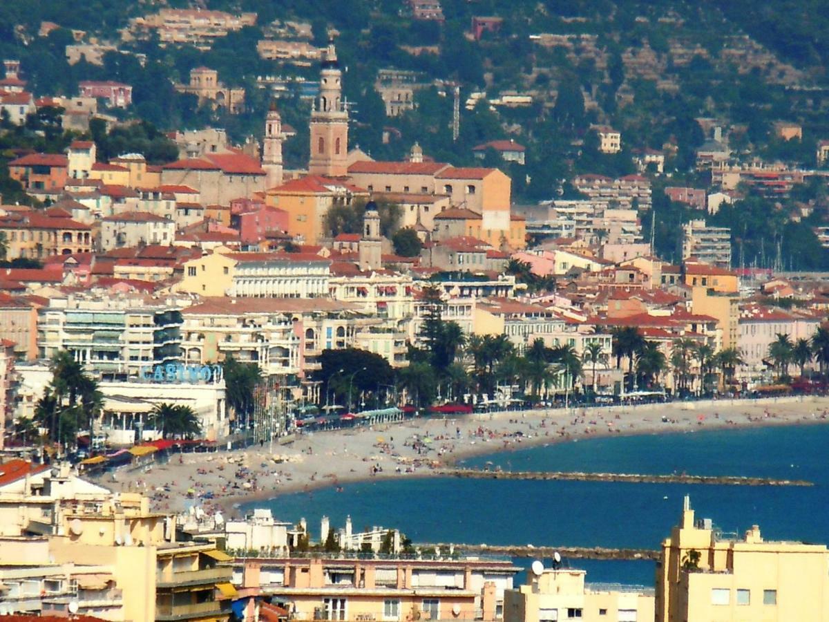 מנטון Residence Le Mediterranee מראה חיצוני תמונה